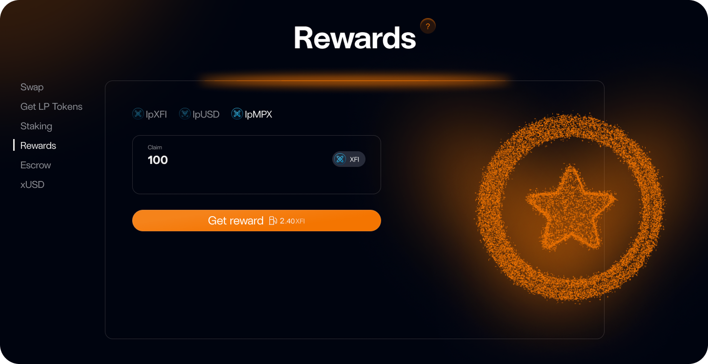 Rewards Interface